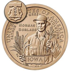 2026 Denver Mint 250th AMERICAN INNOVATION $1 COINS-IOWA BU